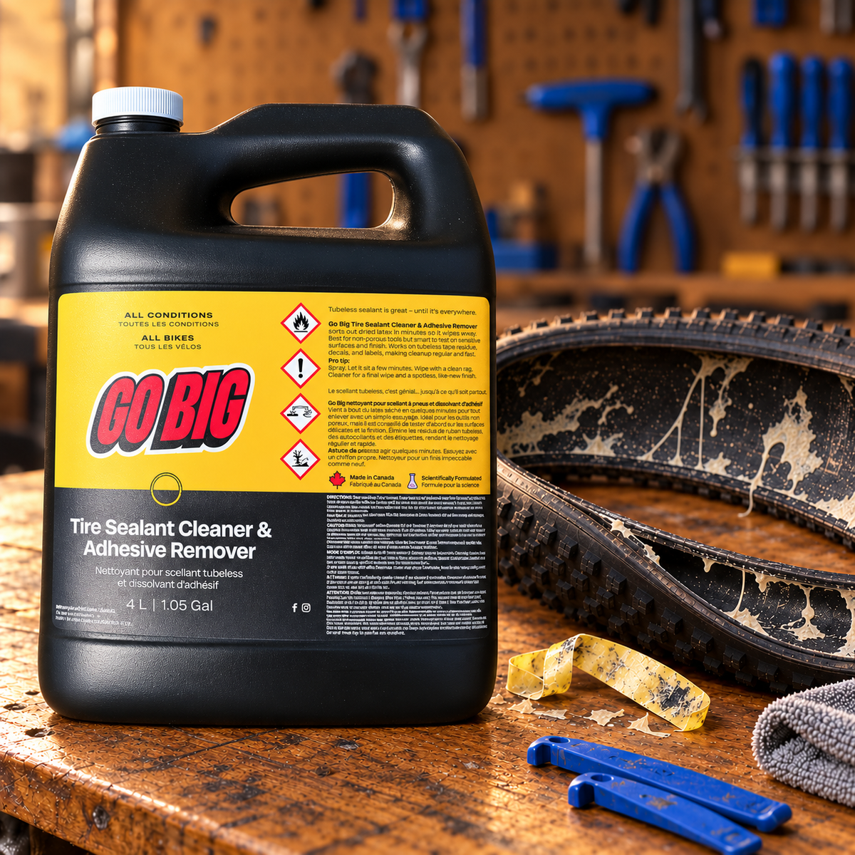 4L Tire Sealant Cleaner / Adhesive Remover