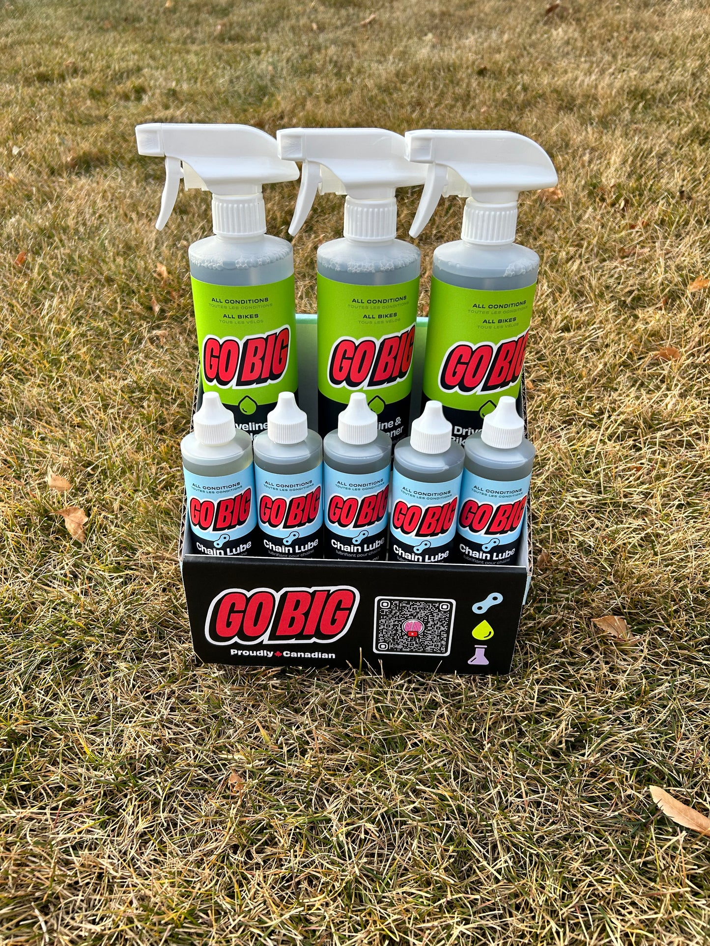 Garage Display - 1 x Display, 5 x 4oz Lube, 3 x 16oz Cleaner