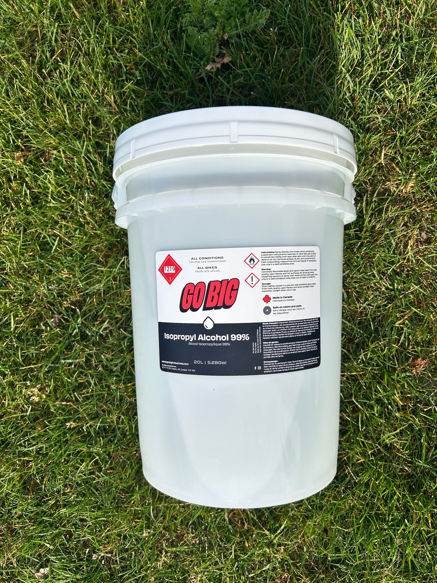 20L Isopropyl Alcohol 99%