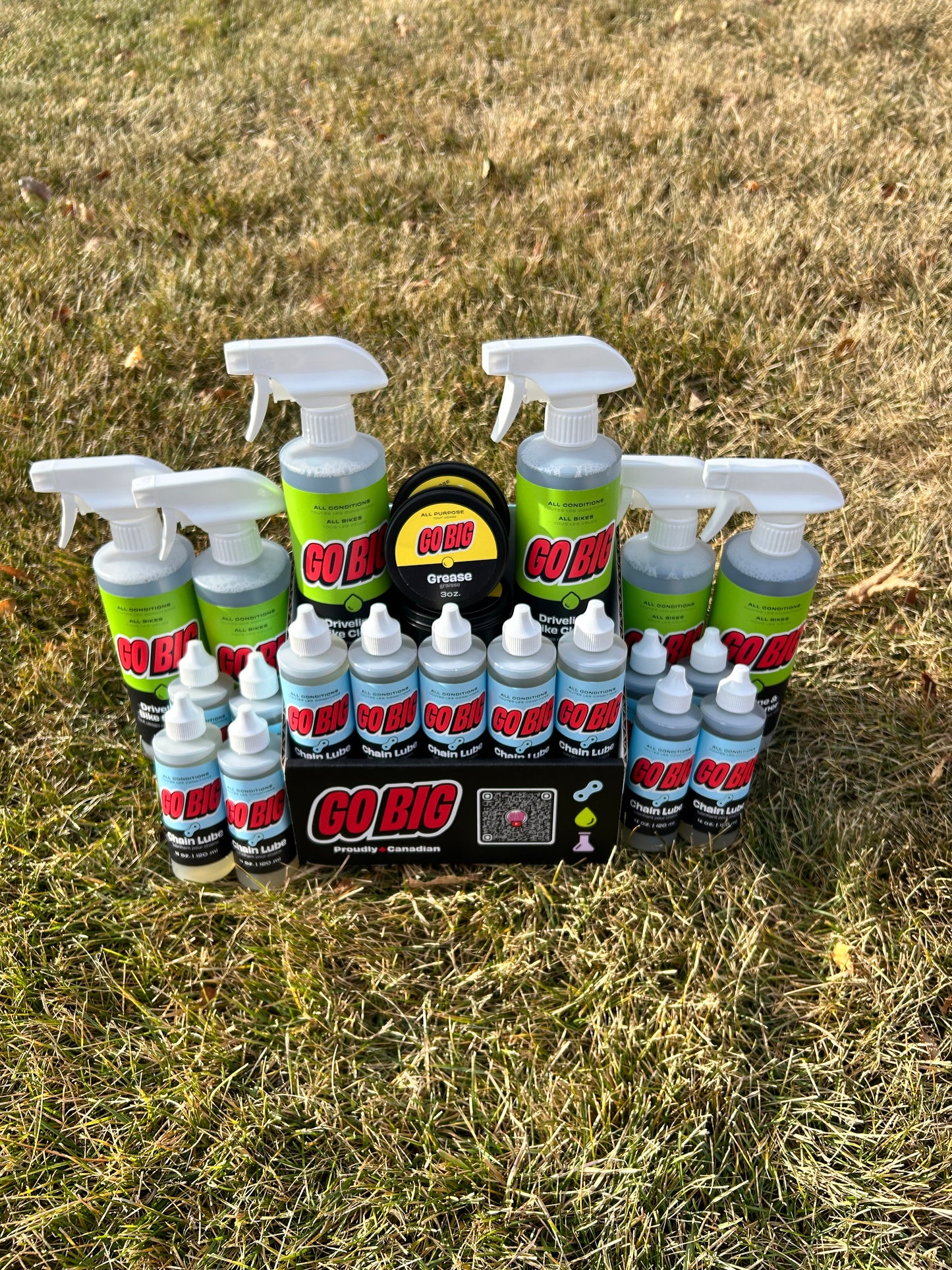 Counter Display - 1 x Display, 13 x 4oz Lube, 6 x 16oz Cleaner, 4 x 3oz Grease