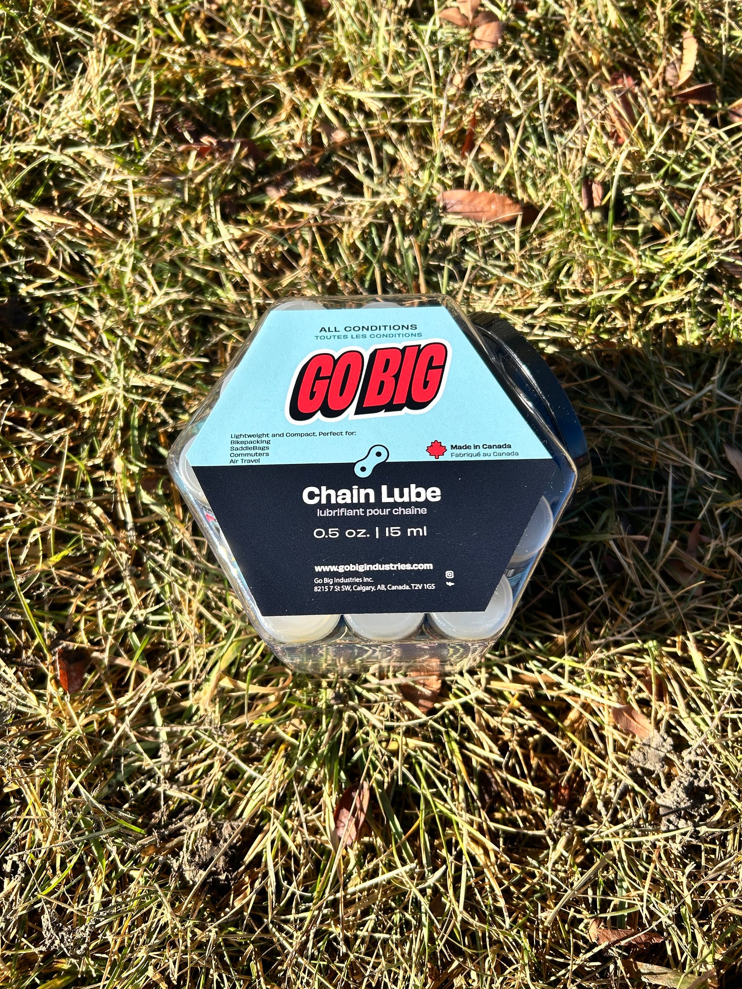 Counter Display - 1 x Display, 18 x 0.5oz Chain Lube